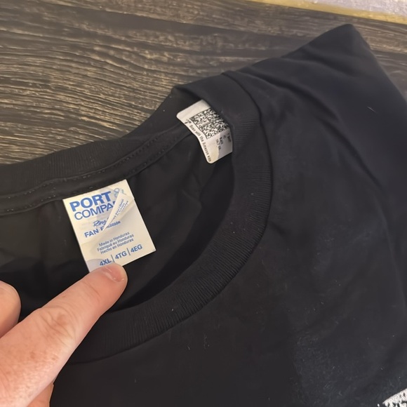 Black Captain Skull T-Shirt men’s - Picture 2 of 4